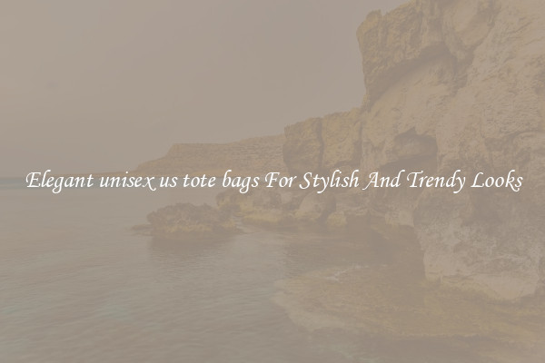 Elegant unisex us tote bags For Stylish And Trendy Looks