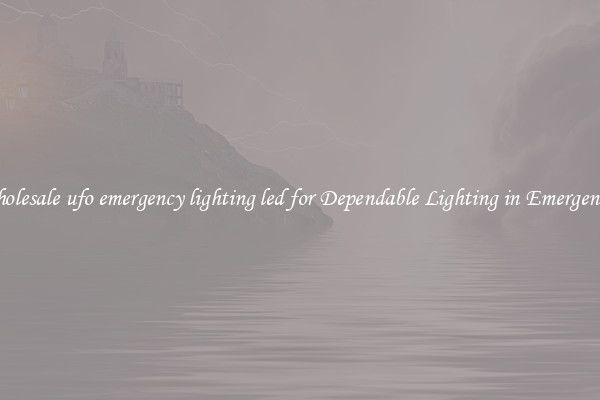 Wholesale ufo emergency lighting led for Dependable Lighting in Emergencies