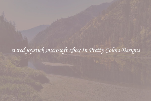 wired joystick microsoft xbox In Pretty Colors Designs